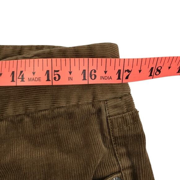 J.CREW Factory Corduroy Bootcut Pants Women 8S Brown VTG Straight Retro Gorpcore - Picture 10 of 12